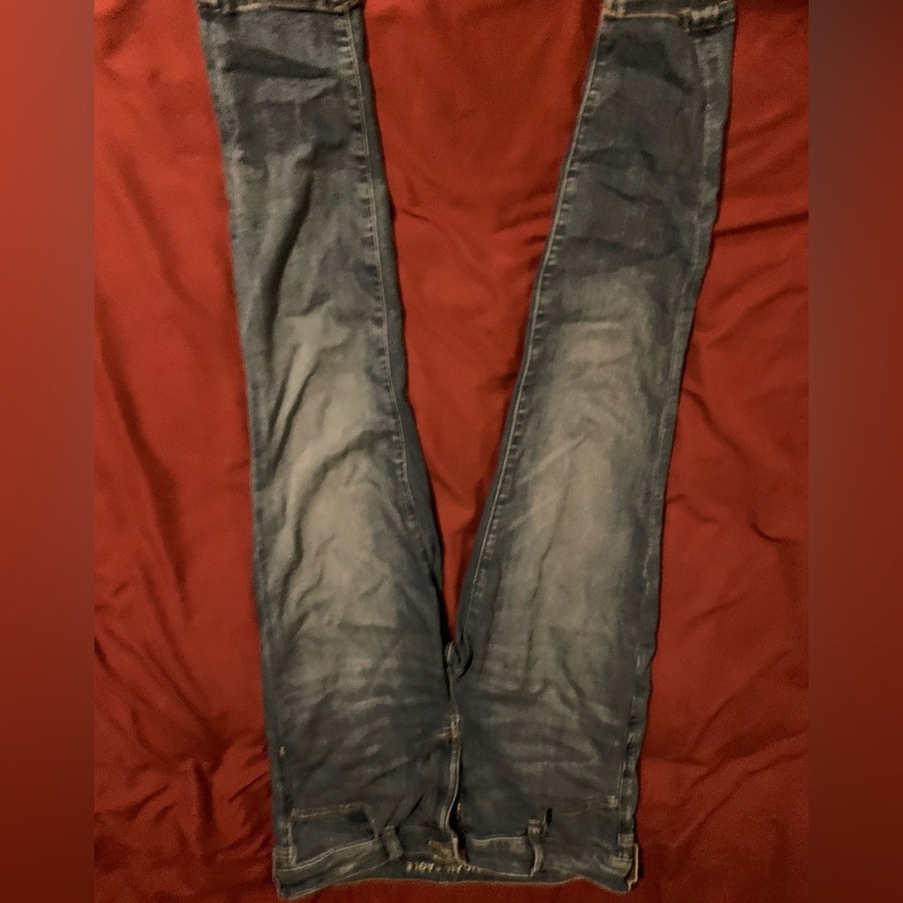 American Eagle Outfitters Women's Blue Skinny Jeans